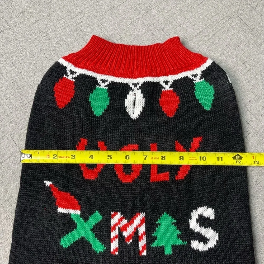 Dog Ugly Christmas Holiday Sweater Pet Clothes Nwt